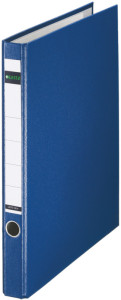 LEITZ classeur à anneaux, en plastique, format A4, bleu,