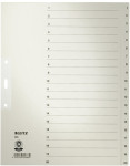 LEITZ intercalaire en papier naturel, numéroté, format A4, LEITZ intercalaire en papier naturel, numéroté, format A4,