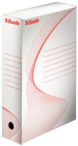 Esselte Boîte d'archivage, A4, blanc, (L)150 mm, en carton