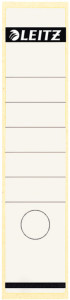 LEITZ étiquette pour dos de classeur, 61 x 285mm,long, large