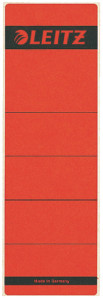 LEITZ étiquette de dos pour classeur, 61x157 mm, courtes