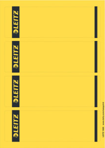 LEITZ étiquette pour dos de classeur, 61 x 192 mm, court,