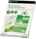 LEITZ Pochette de plastification, A4, autocollant, 250 mic LEITZ Pochette de plastification, A4, autocollant, 250 mic