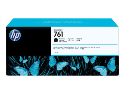 HP : Cartouche encre No 761 775ML MATTE NOIR DesignJet