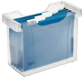 LEITZ Mini bac de rangement pour dossier suspendu Plus, transluicide