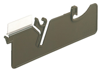 LEITZ Pendelleitkarte pour pendule enregistre A4, brun,