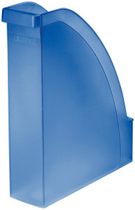 LEITZ porte-revue Plus,format A4, en polystyrène, bleu