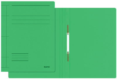 LEITZ chemises à lamelle Fresh, format A4, carton, jaune, en