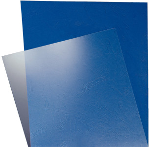 LEITZ Couverture, format A4, en PVC, transparente, 0,18 mm