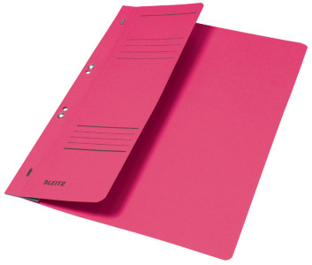 LEITZ chemise à oeillet, carton manille, format A4, rouge,