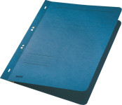 LEITZ chemise à oeillet, format DIN A4, carton manila, bleu