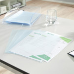 LEITZ Pochette transparente Standard, A4, PP, granuleux,