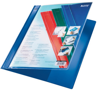 LEITZ Chemise plastique Exquisit à pochette de présentation