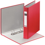 Classeur à Anneaux A5 Esselte Leitz - 2 Anneaux 25 Mm, Couverture Rigide Rouge, Pour Documents, Cours, Archives - 8