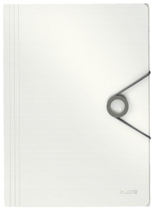 LEITZ chemise à élastique Solid, A4, pp, blanc