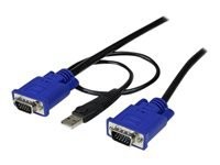 Startech : 10 FT ULTRA-THIN PC USB+VGA KVM cable