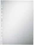 LEITZ pochette perforée, format A4, PP, granuleux, 0,10 mm,