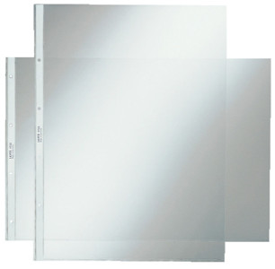 LEITZ Pochette perforée, A3 paysage, PP, granuleux, 0,12 mm