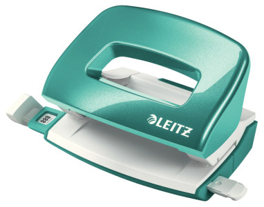 LEITZ Mini perforateur Nexxt WOW 5060, blanc perle