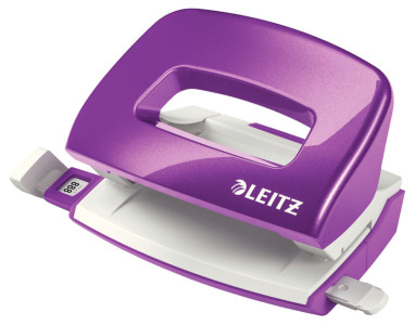 LEITZ Mini perforateur Nexxt WOW 5060, rose métallique