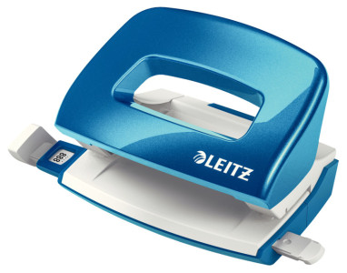 LEITZ Mini perforateur Nexxt WOW 5060, bleu métallique