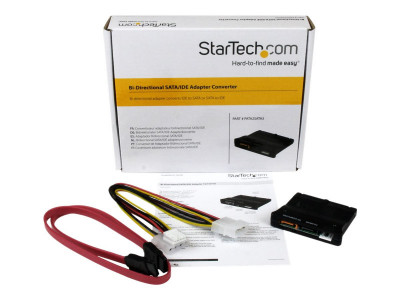 Startech : BI-DIRECTIONAL SATA IDE ADAPTER CONVERTER