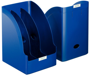 LEITZ porte-revue Plus Jumbo, A4, polystyrène, bleu