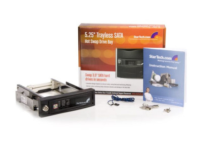 Startech : 5.25 TRAY-LESS SATA HOT-SWAP BAY
