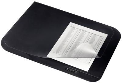 LEITZ Sous-main Soft-Touch, 530 x 400 mm,  noir