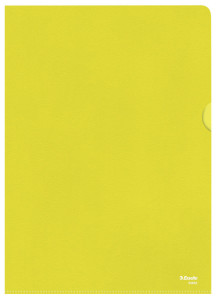 Esselte Pochette coins Standard, A4, PP grainé, vert