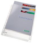 LEITZ pochette perforée Standard Maxi, format A4, en PVC, LEITZ pochette perforée Standard Maxi, format A4, en PVC,