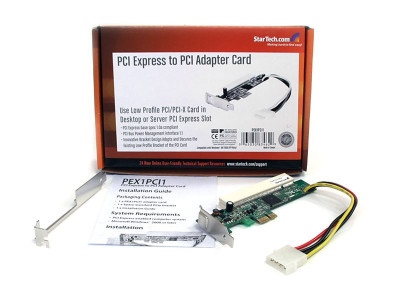 Startech : PCI EXPRESS TO PCI ADAPTER card
