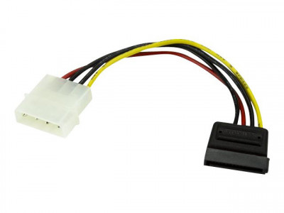 Startech : 6 LP4 MALE TO SERIAL ATA POWER ADAPTER