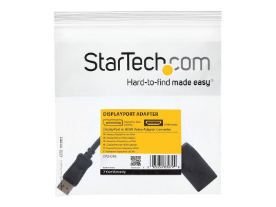 Startech : DISPLAYPORT TO HDMI VIDEO CONVERTER