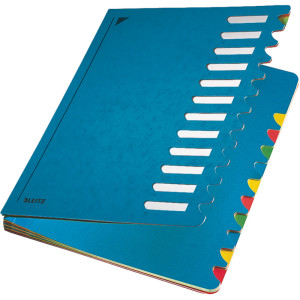 LEITZ Trieur Deskorganizer Color, format A4, 1-24/A-Z, noir