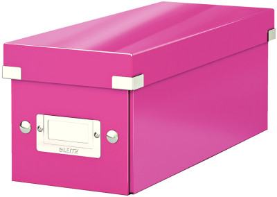 LEITZ coffret de rangement pour CD Click & Store WOW, rose