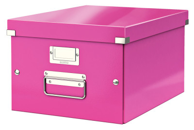 LEITZ Boîte de rangement Click & Store WOW, A4, violet