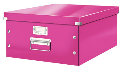 LEITZ Boîte de rangement Click & Store WOW, A3, violet