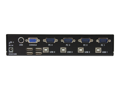 Startech : 4 PORT STARVIEW USB KVM SWITCH LESS POWER ADAPTER