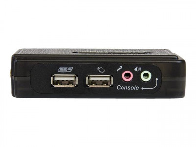 Startech : 2 PORT MINI USB KVM kit W/ CABLES et AUDIO SWITCHING