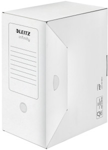 LEITZ Boîte à archives Infinity, blanc, sans acide, (L)150mm