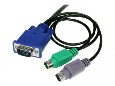 Startech : 6 FT 3-IN-1 KVM cable