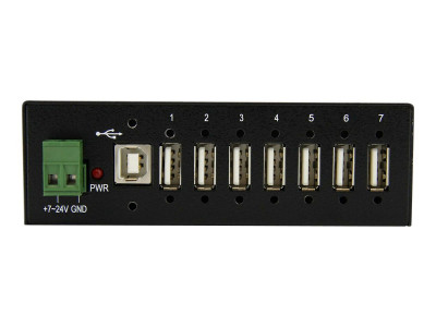 Startech : MOUNTABLE RUGGED INDUSTRIAL 7 PORT USB HUB