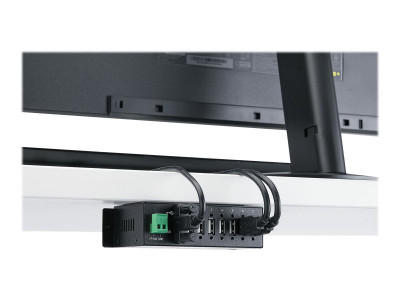 Startech : MOUNTABLE RUGGED INDUSTRIAL 7 PORT USB HUB