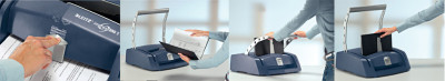 LEITZ Machine à relier impressBIND 280, argent/bleu