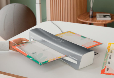 LEITZ Plastifieuse iLAM Home Office A3, jusqu'à A3, gris