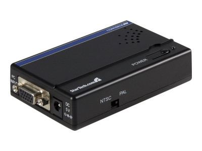 Startech : HIGH RESOLUTION VGA TO COMPOSIT OR S-VIDEO CONVERTER