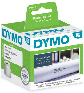 DYMO Etiquettes universelles LabelWriter, 54 x 70 mm, blanc