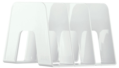 HAN Porte-revues SORTER, plastique, transparent