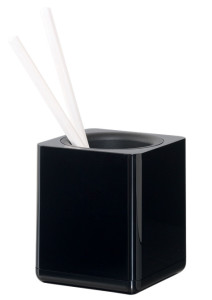 HAN Pot à crayons i-Line, plastique, blanc/noir